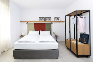 Double room at Bnbiz coworking hotel Photographer Maria Teresa Furnari