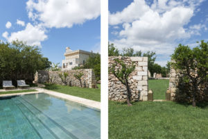 swimming pool at the boutique hotel Masseria Trapanà in Puglia Photographer Maria Teresa Furnari