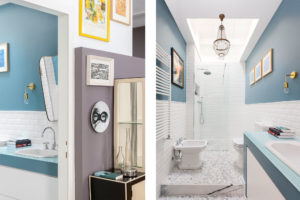 Bathroom of Federica Fracassi's Home Photographer Maria Teresa Furnari