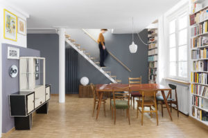 The livingroom of Federica Fracassi's Home Photographer Maria Teresa Furnari