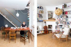 Details of the livingroom of Federica Fracassi's Home Photographer Maria Teresa Furnari