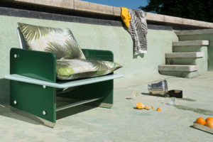Armchair Supernova Collection of Derek Castiglioni Photographer Maria Teresa Furnari