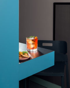 Still life of Negroni Drink at Il Memorabilia Depot Photographer Maria Teresa Furnari