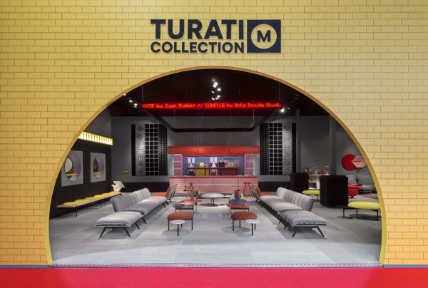 Stand of Sancal Turati Collection at Salone del Mobile 2019 of Milan