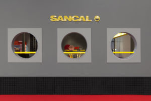 Stand of Sancal Turati Collection at Salone del Mobile 2019 of Milan