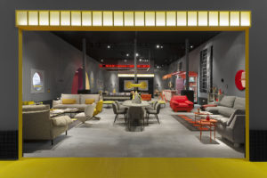 Stand of Sancal Turati Collection at Salone del Mobile 2019 of Milan